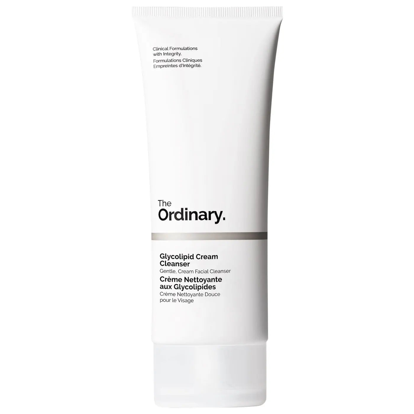 Glycolipid Cream Cleanser for Dry Skin and Makeup Removal