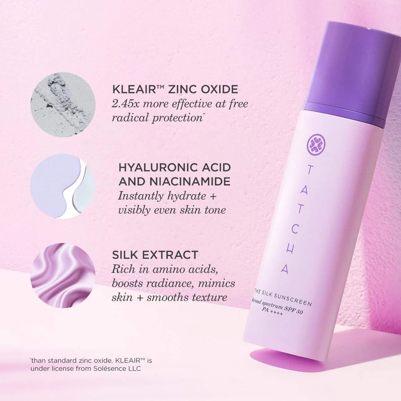The Silk Sunscreen SPF 50 Weightless Mineral Sunscreen