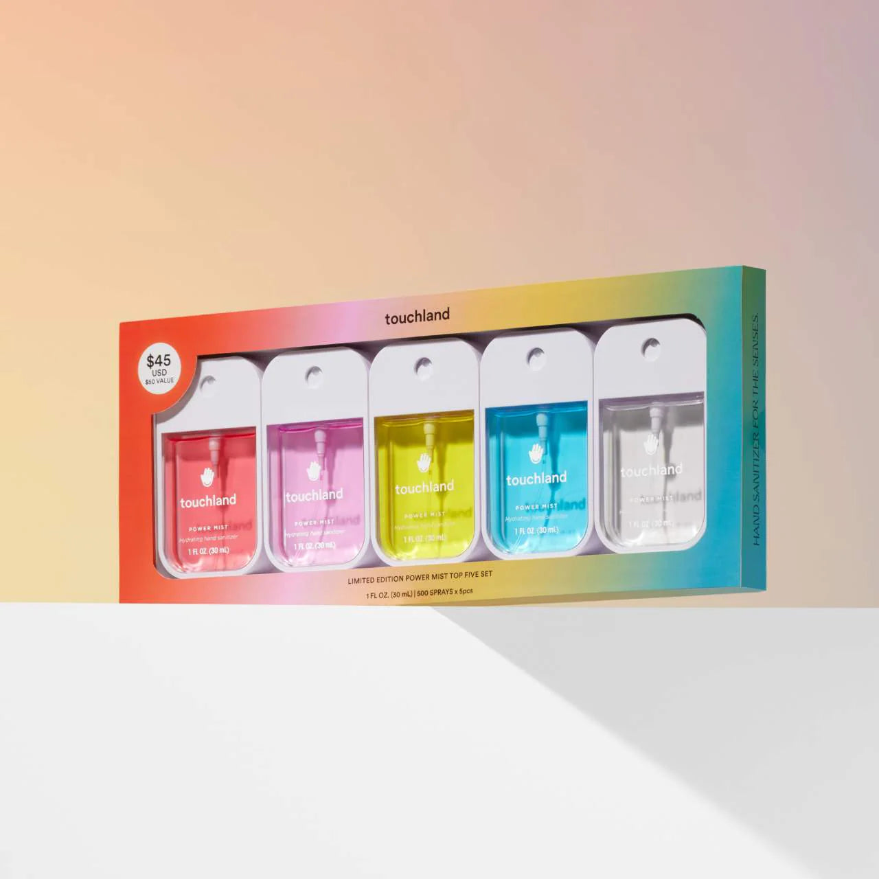 Limited Edition Power Mist Hydrating Hand Sanitizer Top 5-Set