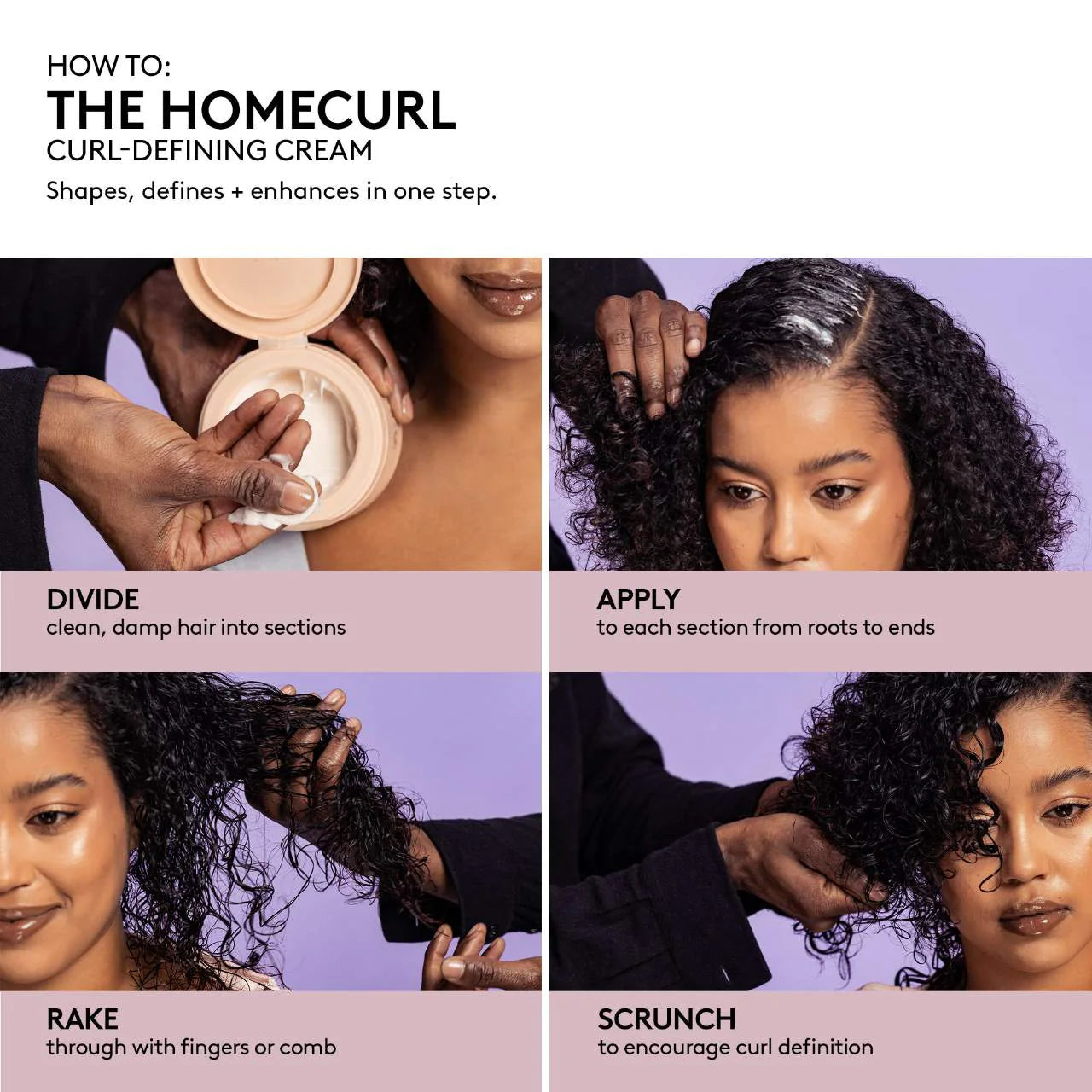 The Homecurl Curl-Defining Styling Cream