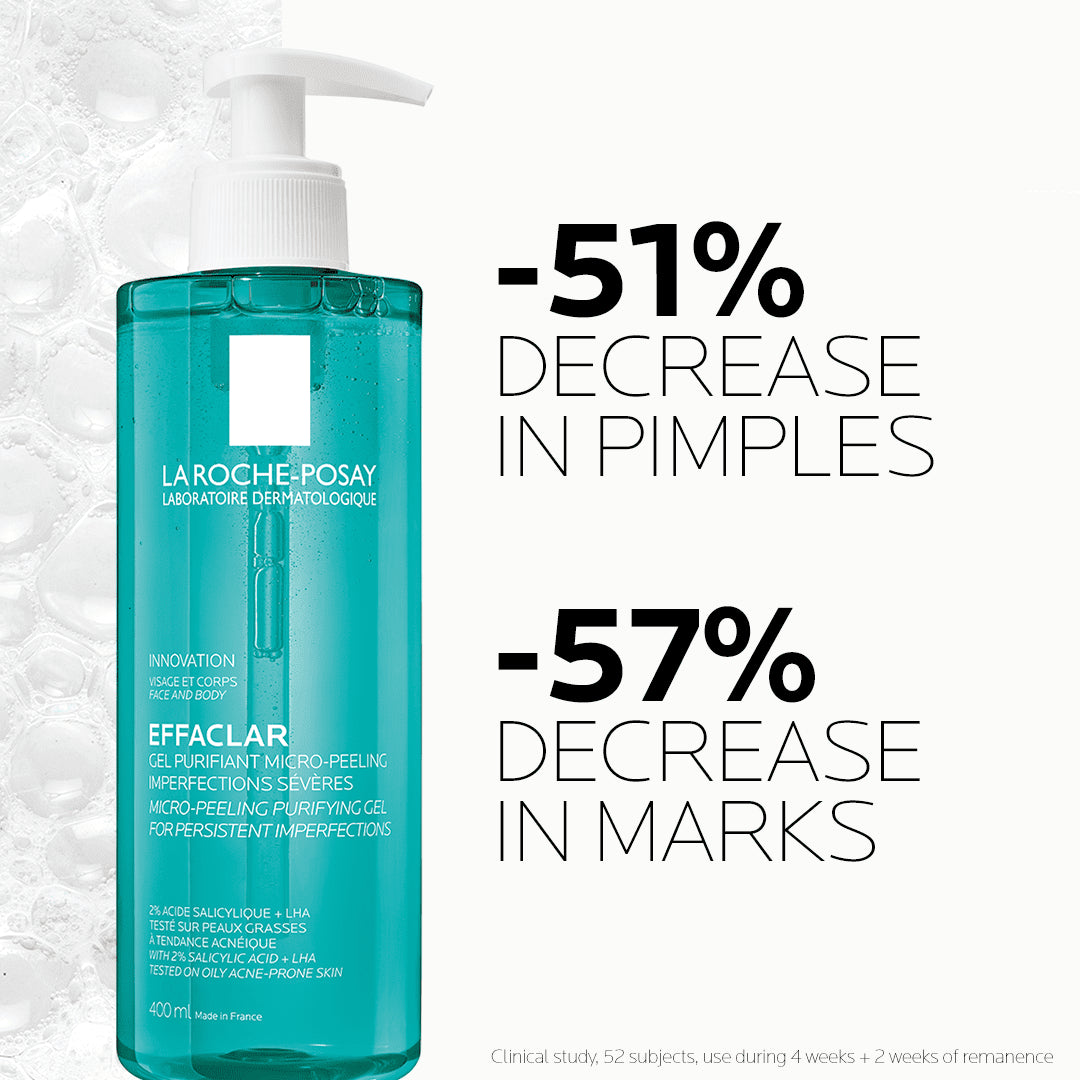La Roche Posay Effaclar Micropeel Face and Body Cleanser