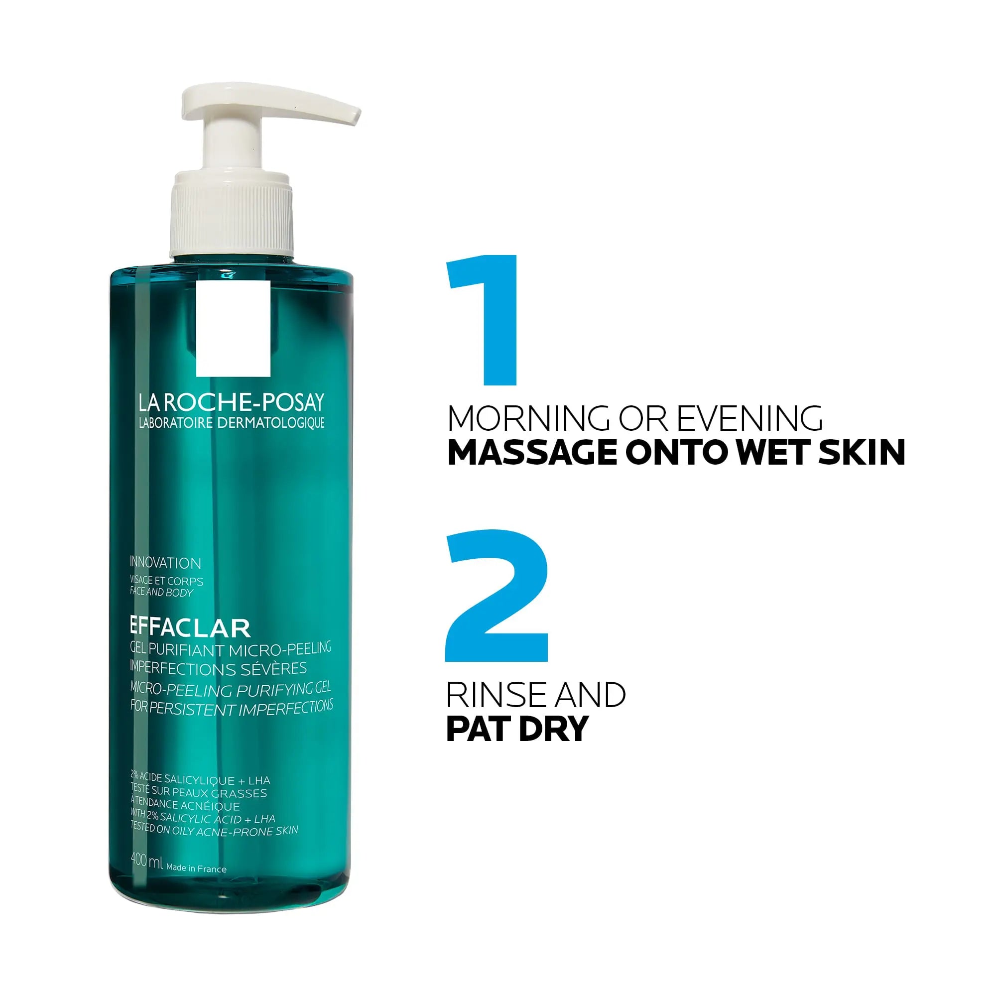La Roche Posay Effaclar Micropeel Face and Body Cleanser