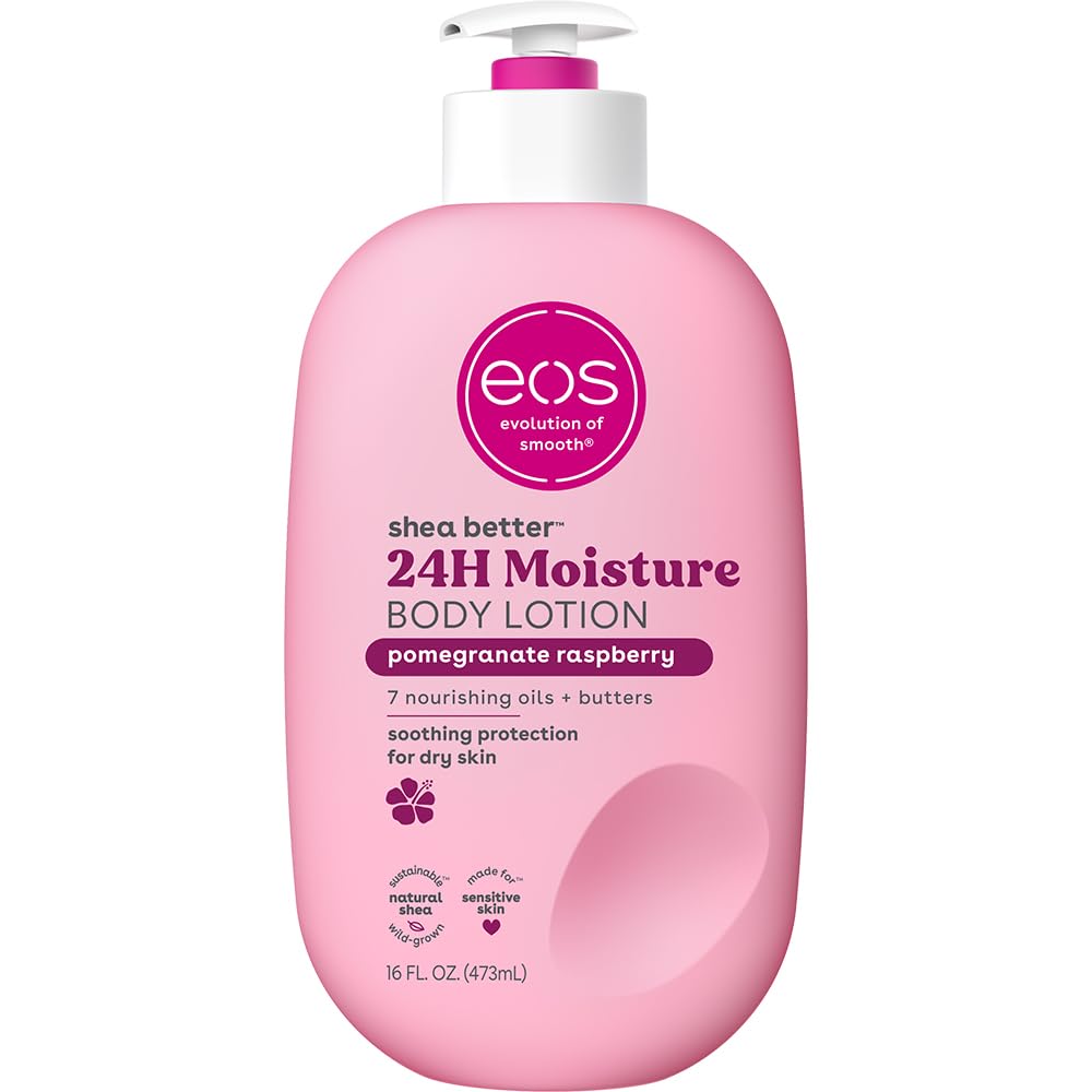 eos Shea Better Body Lotion- Pomegranate Raspberry