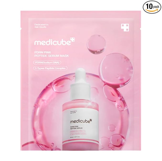 Medicube PDRN Pink Peptide Serum Mask