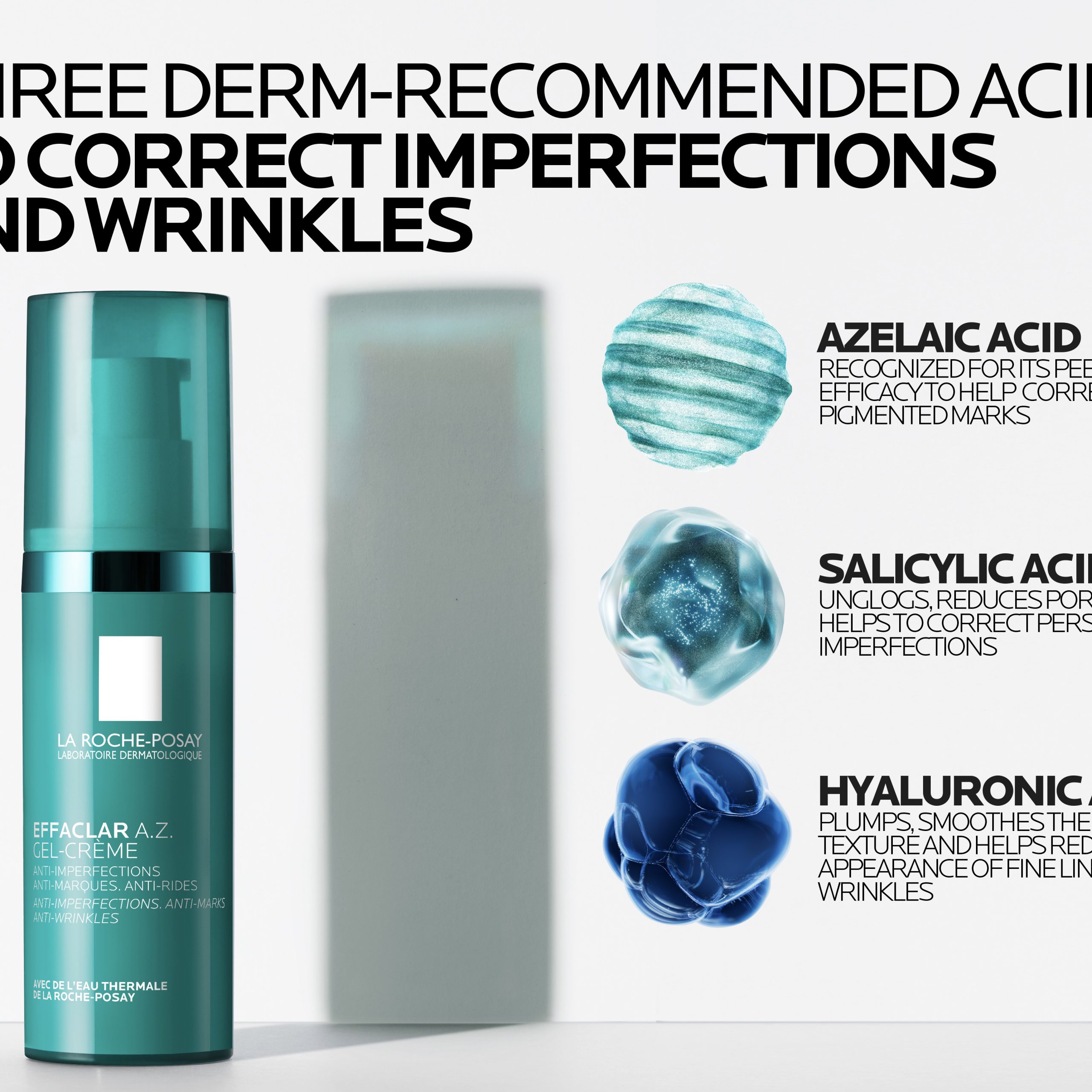 La Roche Posay Effaclar A.Z. Gel Cream Moisturiser