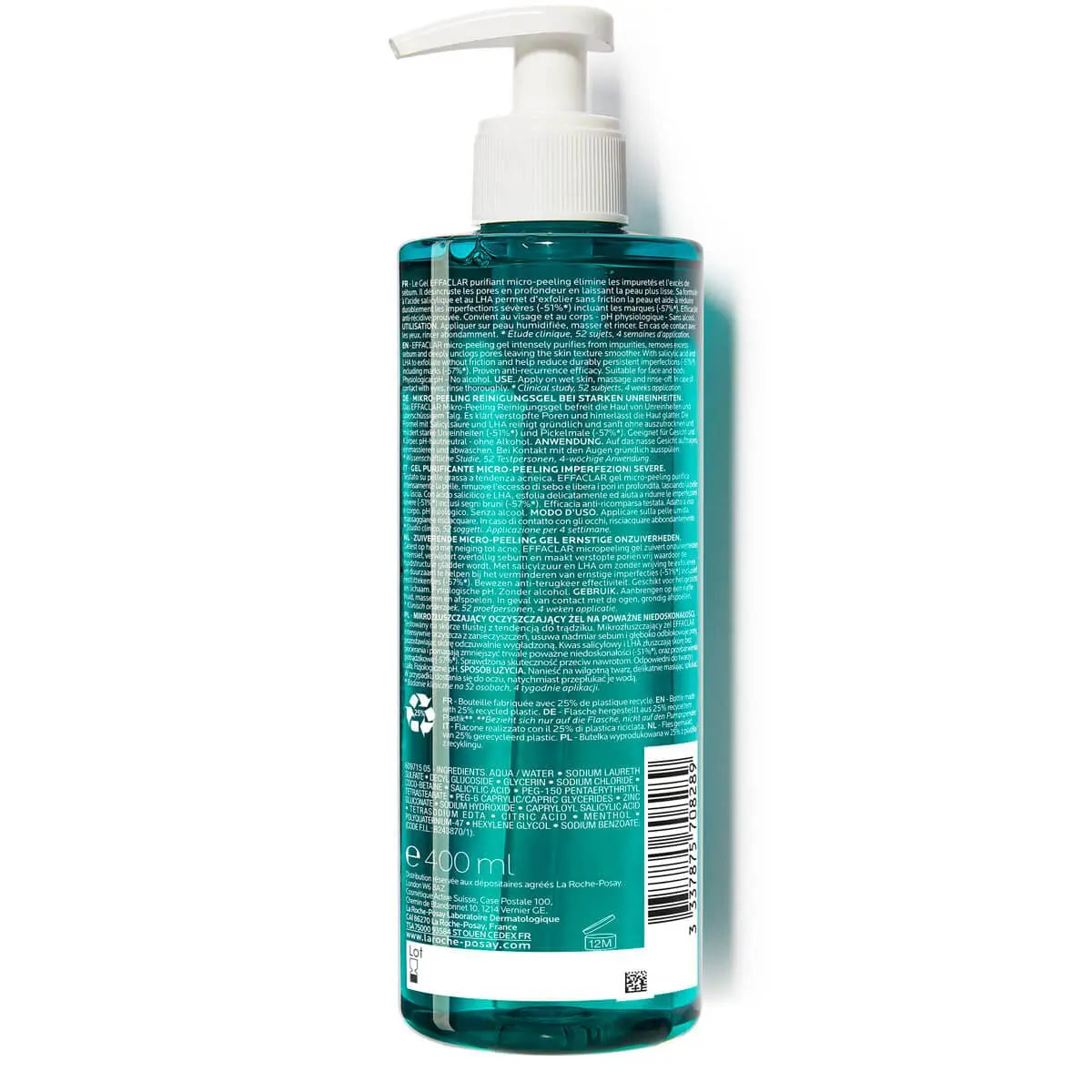 La Roche Posay Effaclar Micropeel Face and Body Cleanser