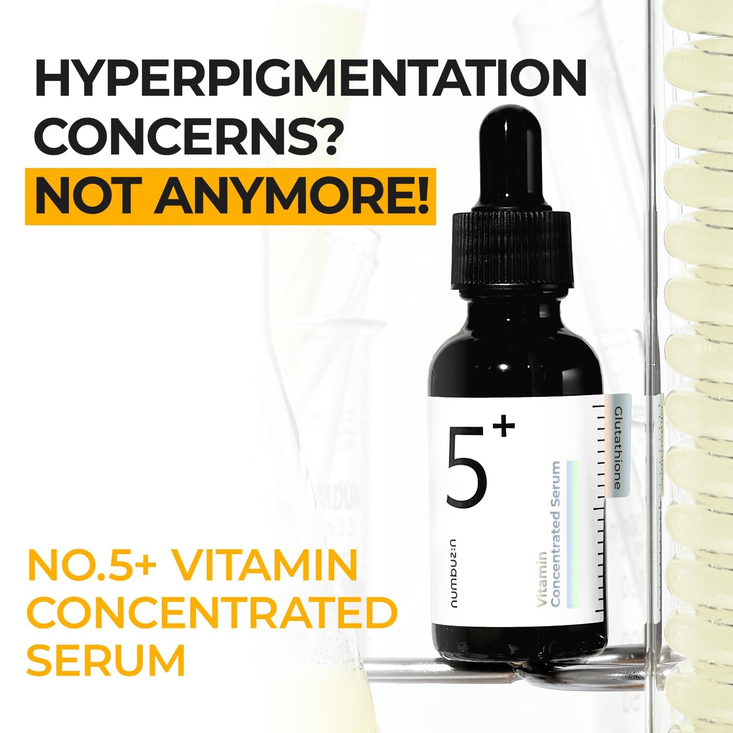 numbuzin No.5+ Vitamin Concentrated Serum | Glutathione & Vitamin Serum