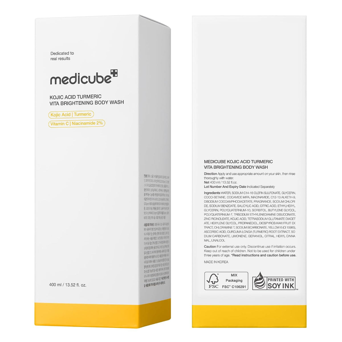 Medicube Kojic Acid Turmeric Vita Brightening Body Wash