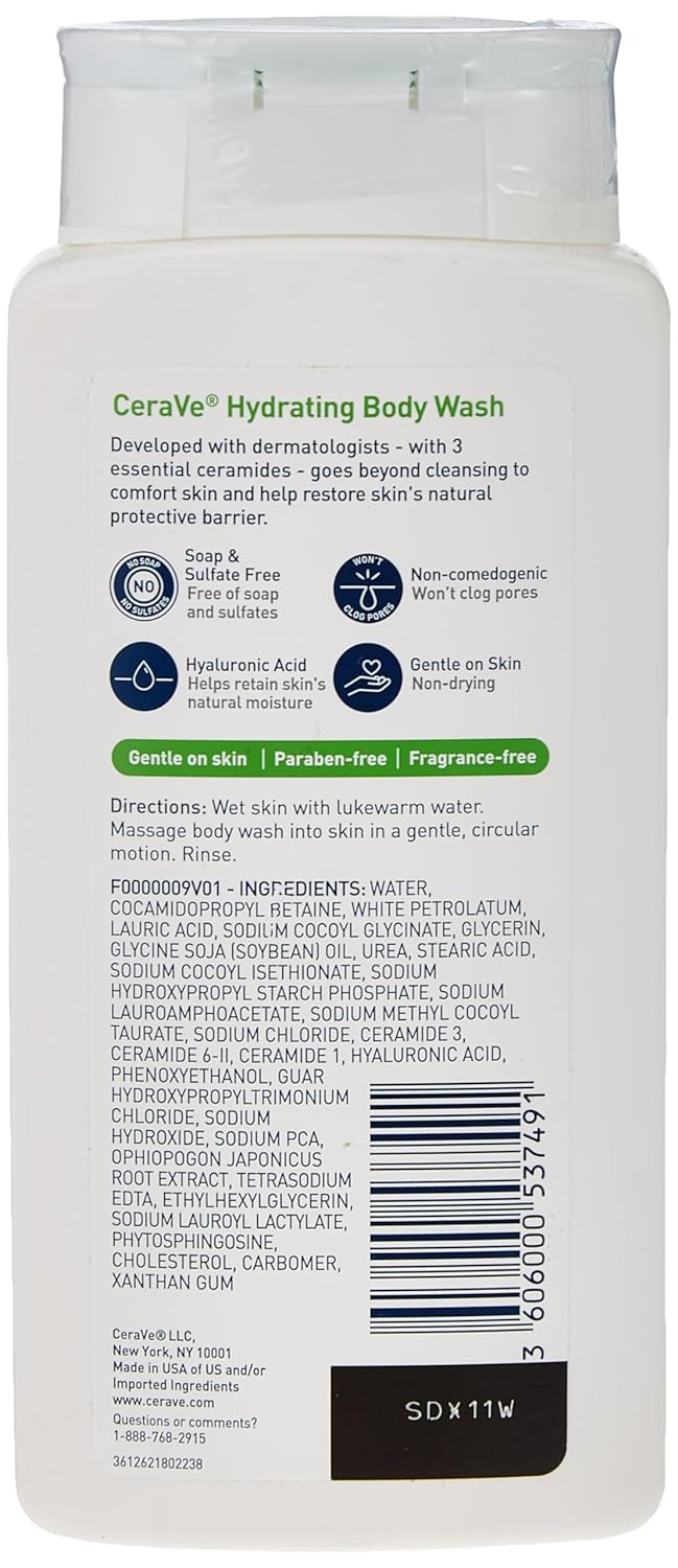 CeraVe Body Wash for Dry Skin