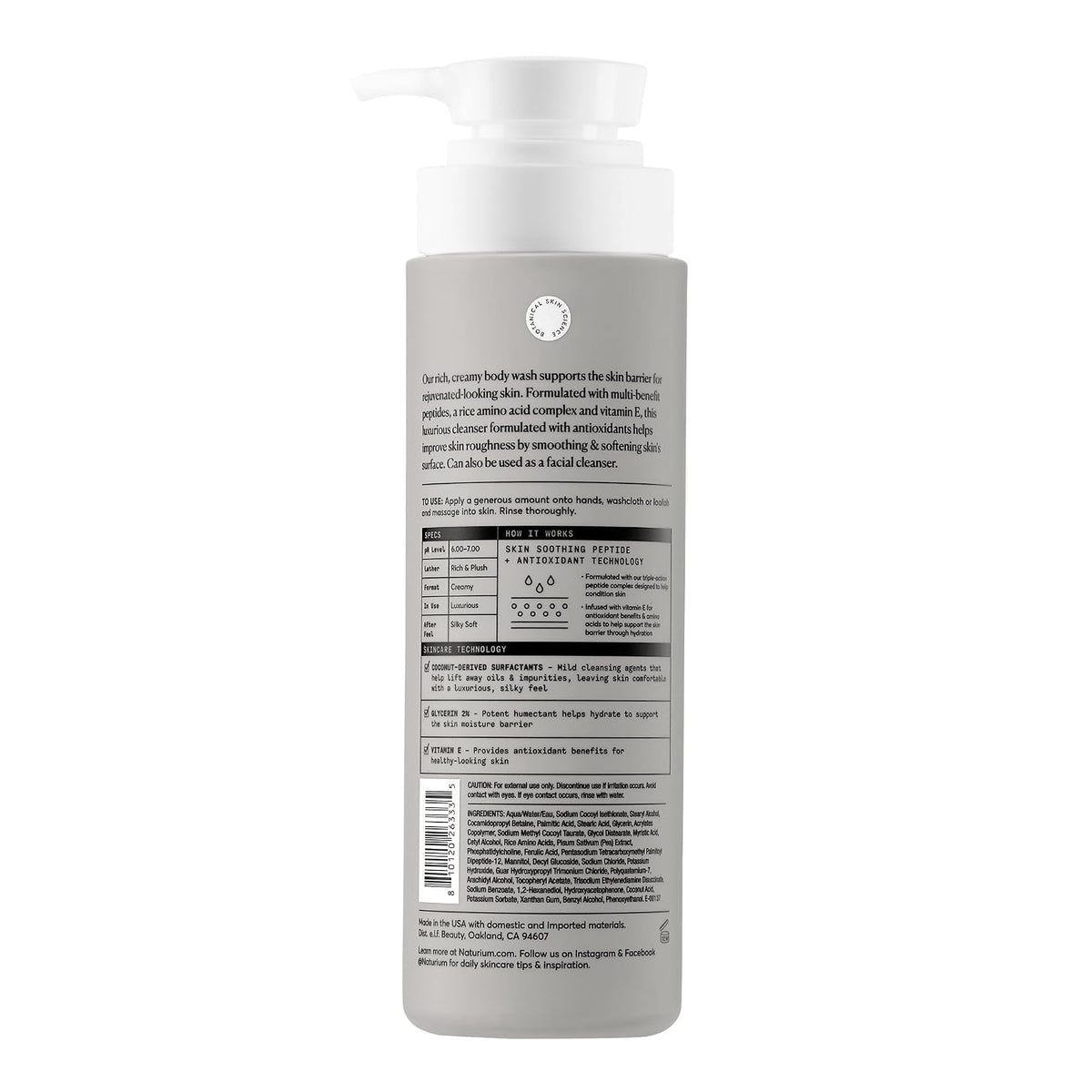 Multi-Peptide Advanced Body Wash