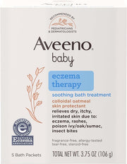 Aveeno Baby Eczema Therapy Soothing Bath Treatment