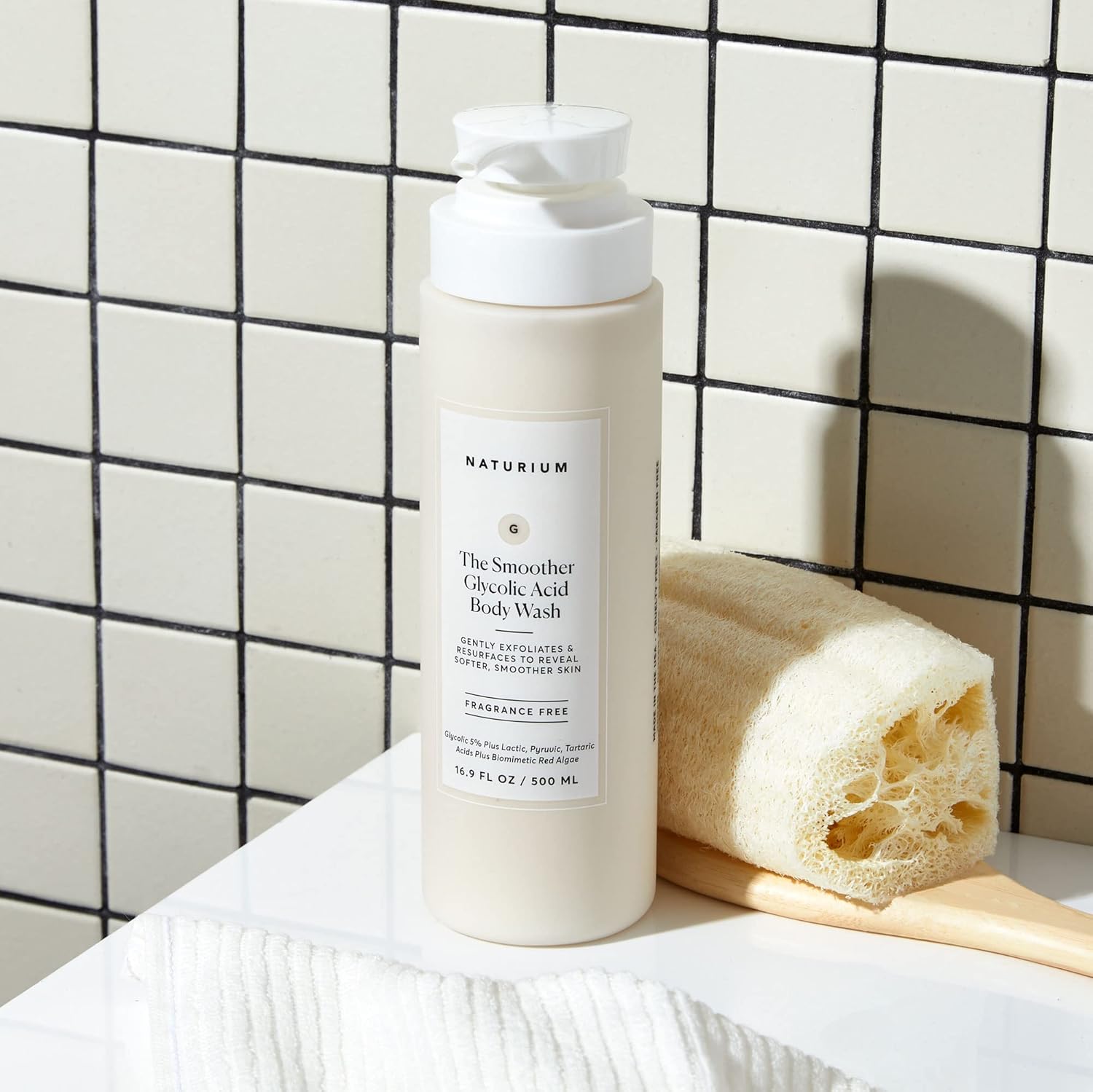 The Smoother Glycolic Acid Exfoliating Body Wash