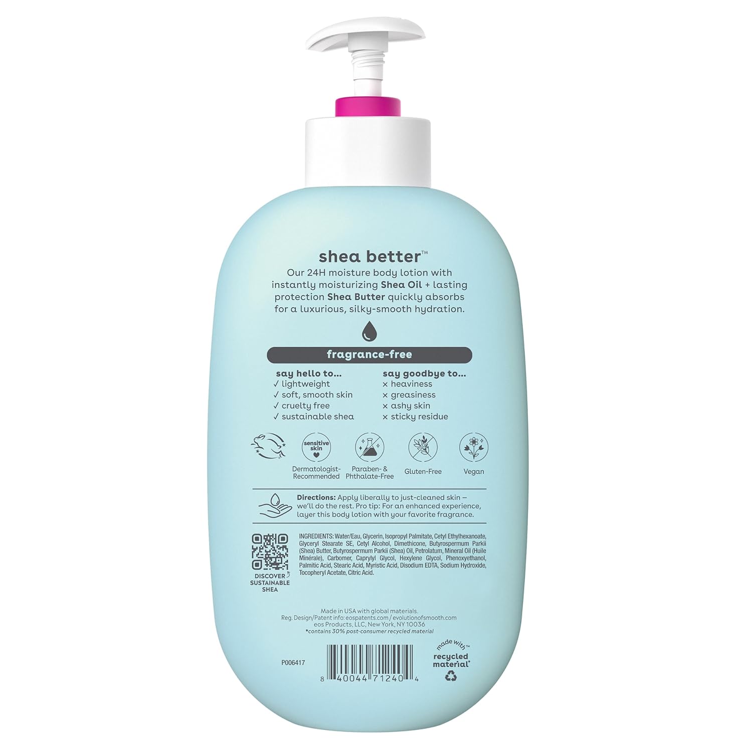 Fragrance-Free Body Lotion