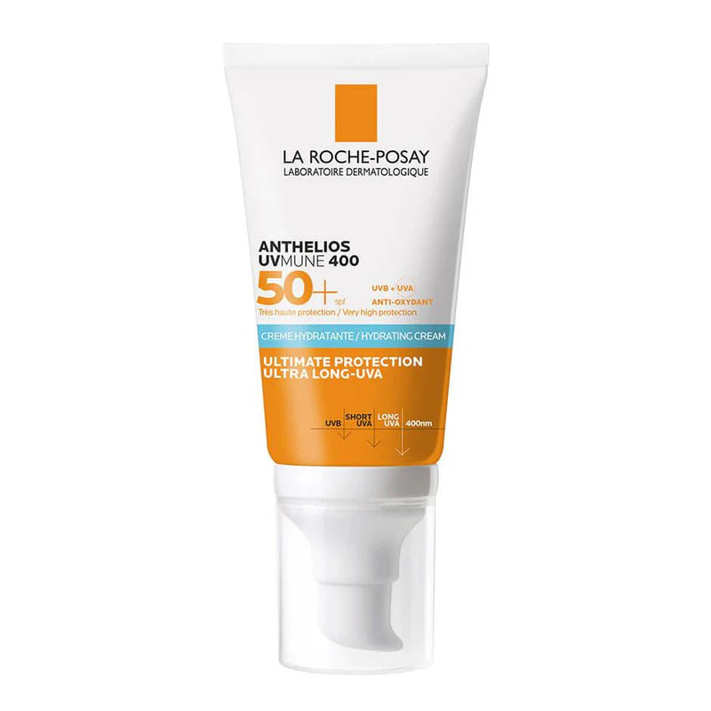 LA ROCHE POSAY ANTHELIOS UVMUNE 400 HYDRATING CREAM SPF50+ FOR SENSITIVE SKIN