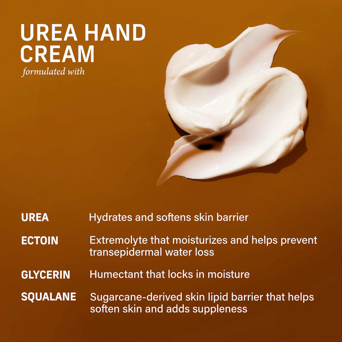 Vanilla Verve Urea Hand Cream with Ectoin and Squalane
