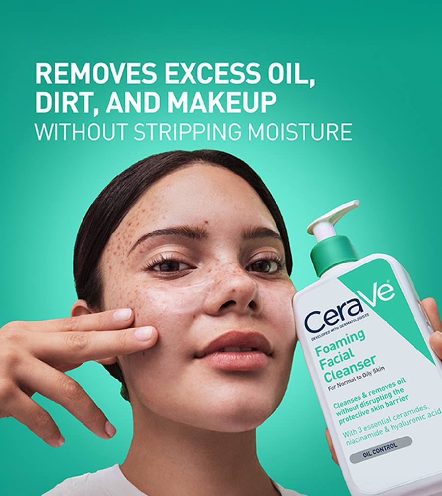 Cerave Foaming facial cleanser