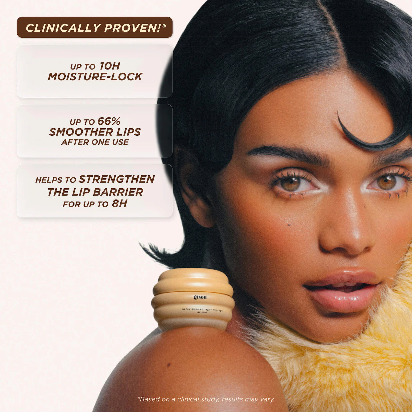 Gisou  Honey Glaze Collagen Therapy Lip Mask