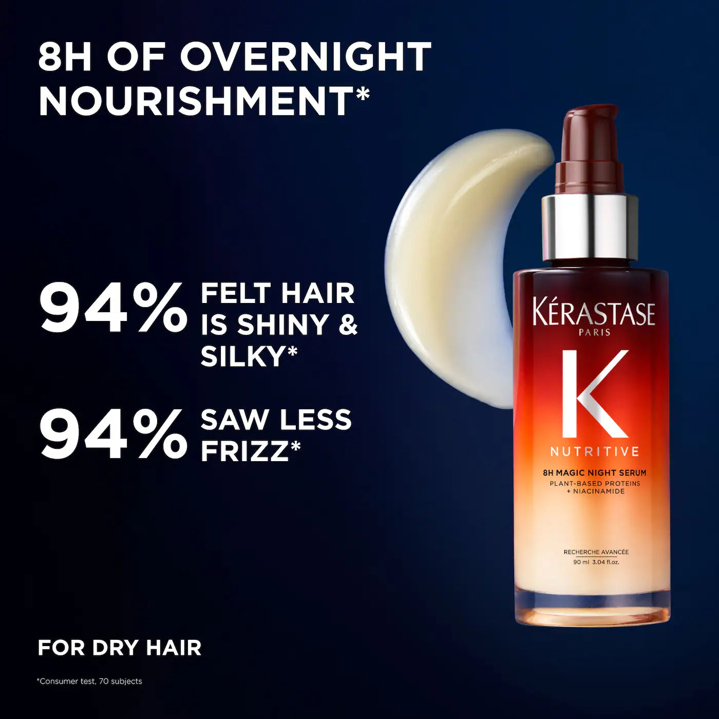 Kérastase  Nutritive 8H Magic Night Hair Serum for Dry Hair