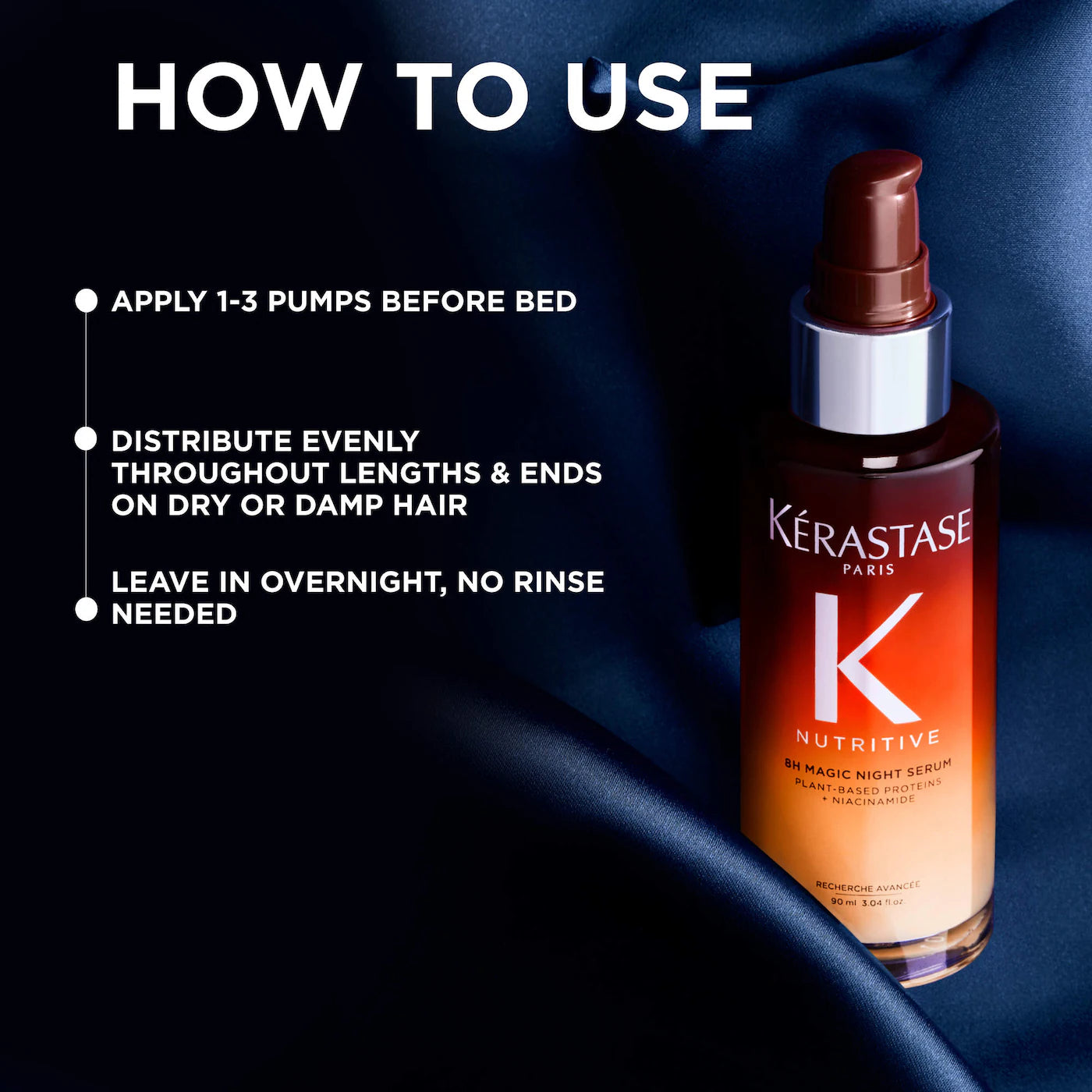 Kérastase  Nutritive 8H Magic Night Hair Serum for Dry Hair