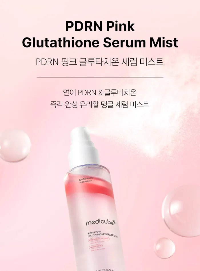 Medicube PDRN Pink Glutathione Serum Mist