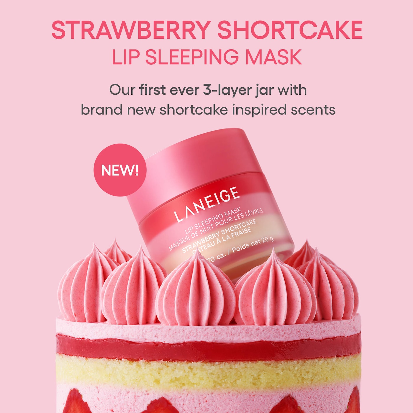 LANEIGE  Berry Sweet Lip Treatment Minis Trio Set