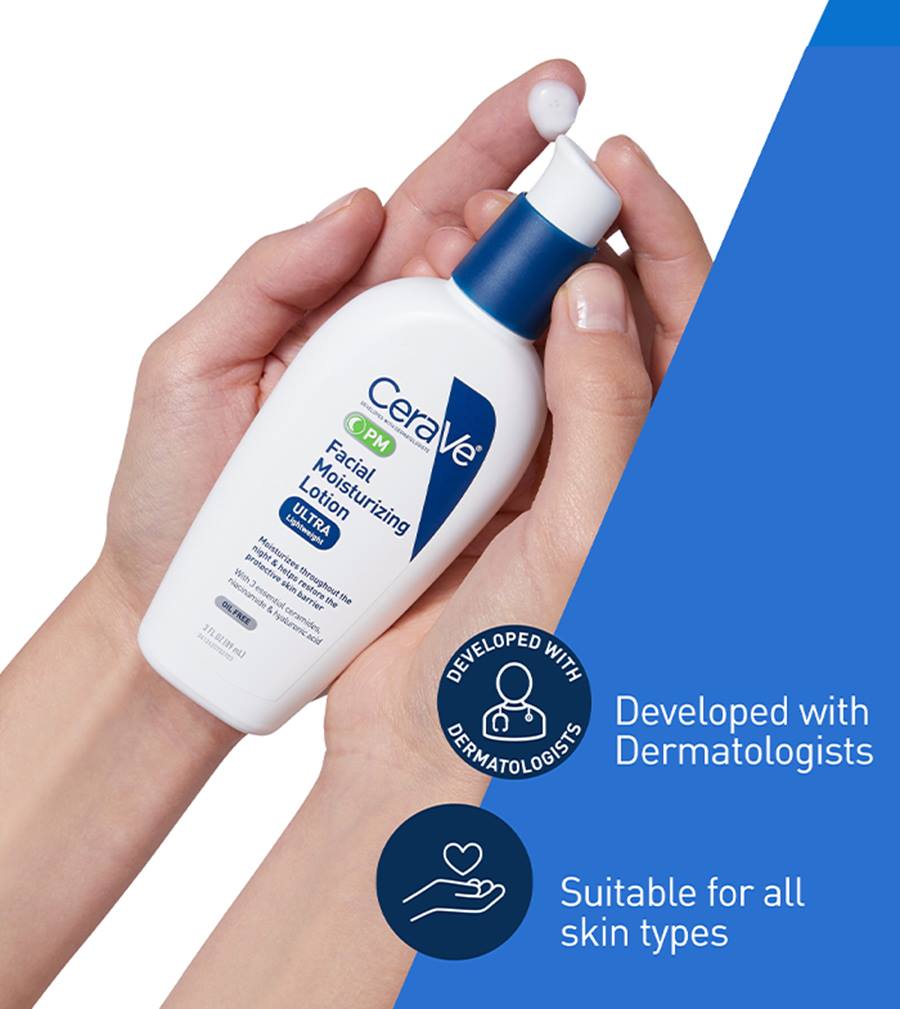 Cerave facial moist lotion pm