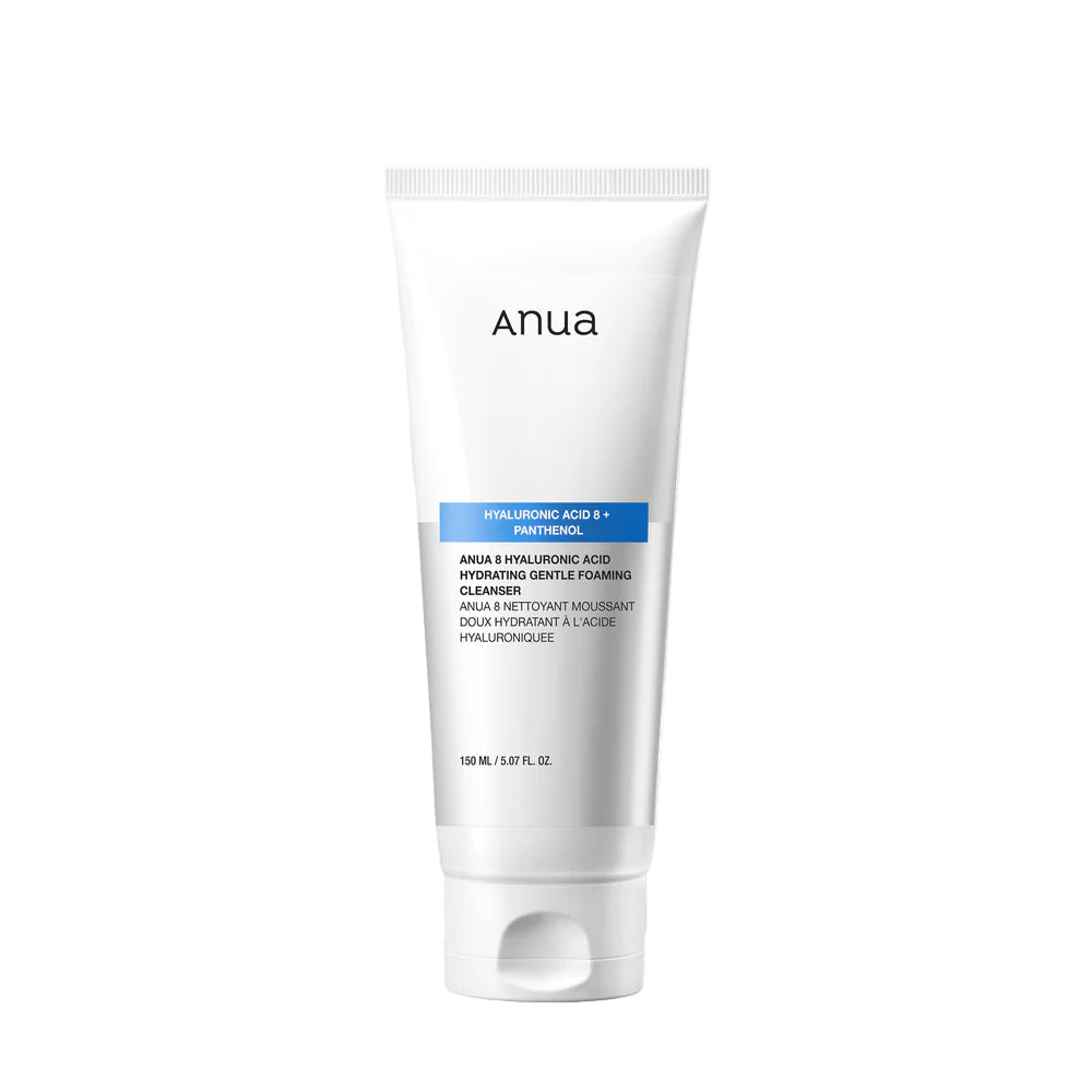 Anua 8 Hyaluronic Acid Hydrating Gentle Foaming Cleanser
