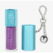 Smurfette Effect Gloss Bomb Universal Lip Luminizer + Keychain