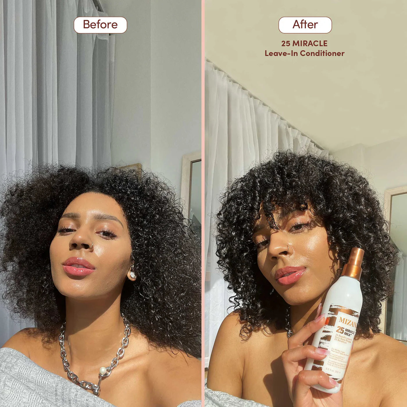 25 Miracle Milk Heat Protectant Leave-In Conditioner
