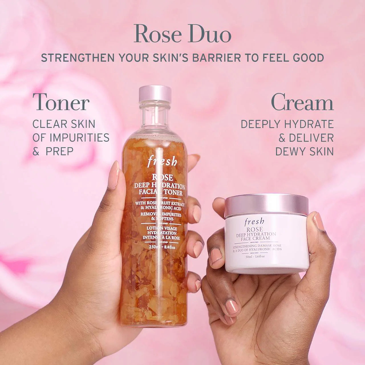 Rose & Hyaluronic Acid Deep Hydration Moisturizer