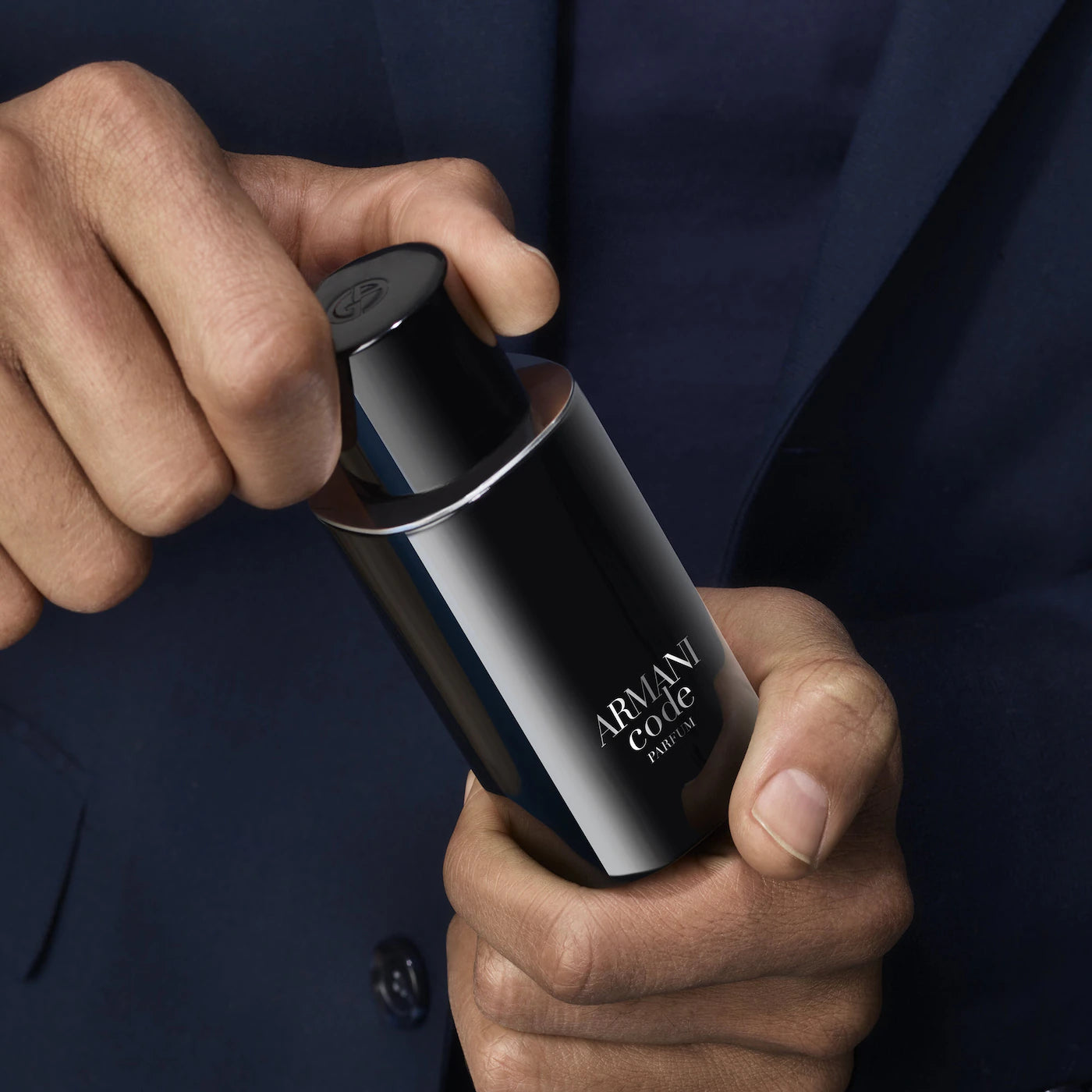 Armani Code Parfum with Bergamot & Tonka Bean