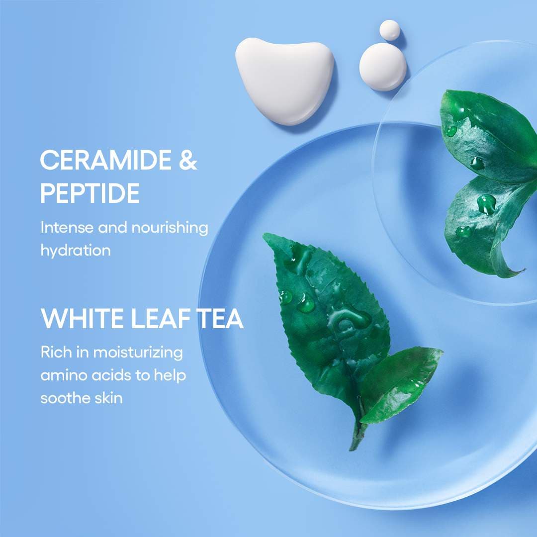 Cream Skin Refillable Toner & Moisturizer with Ceramides and Peptides