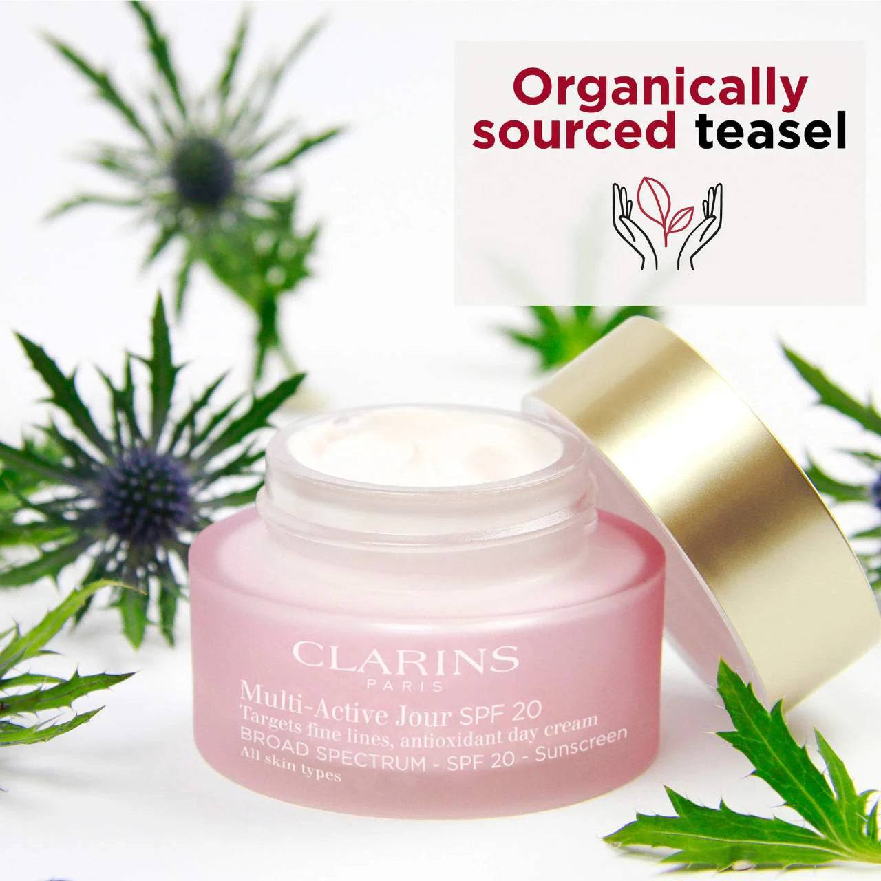 Multi-Active Anti-Aging Day Moisturizer with SPF 20 for Glowing Skin