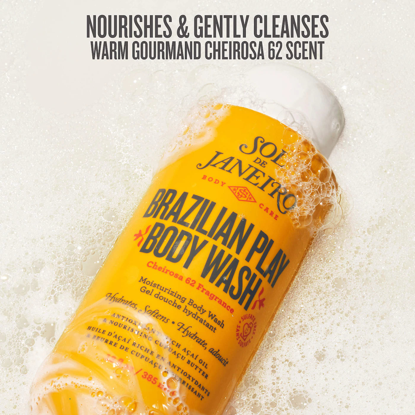 Brazilian 4 Play Moisturizing Shower Cream-Gel