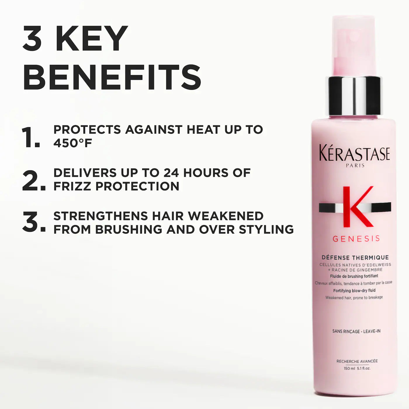 Genesis Heat Protecting Leave-In Treatment for Weakened Hair