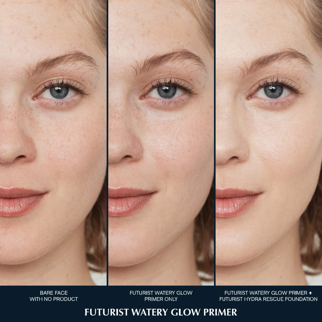 Futurist Aqua Brilliance Watery Glow Primer with Hyaluronic Acid and Glycerin