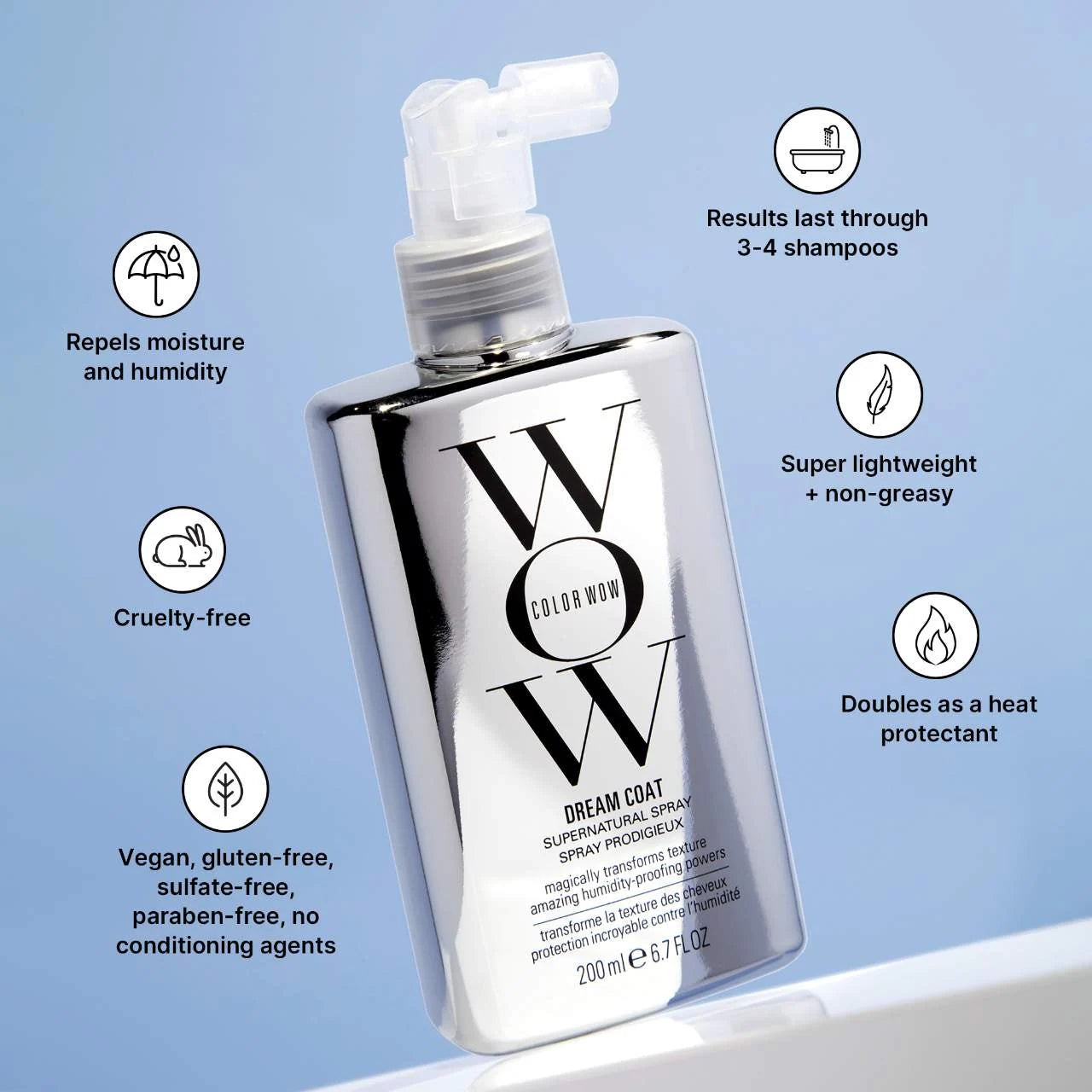 Dream Coat Supernatural Treatment Spray for Frizzy Hair