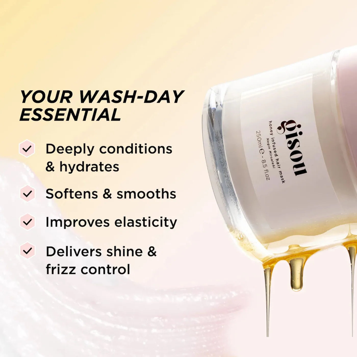 Honey Infused Hydrating Hair Mask