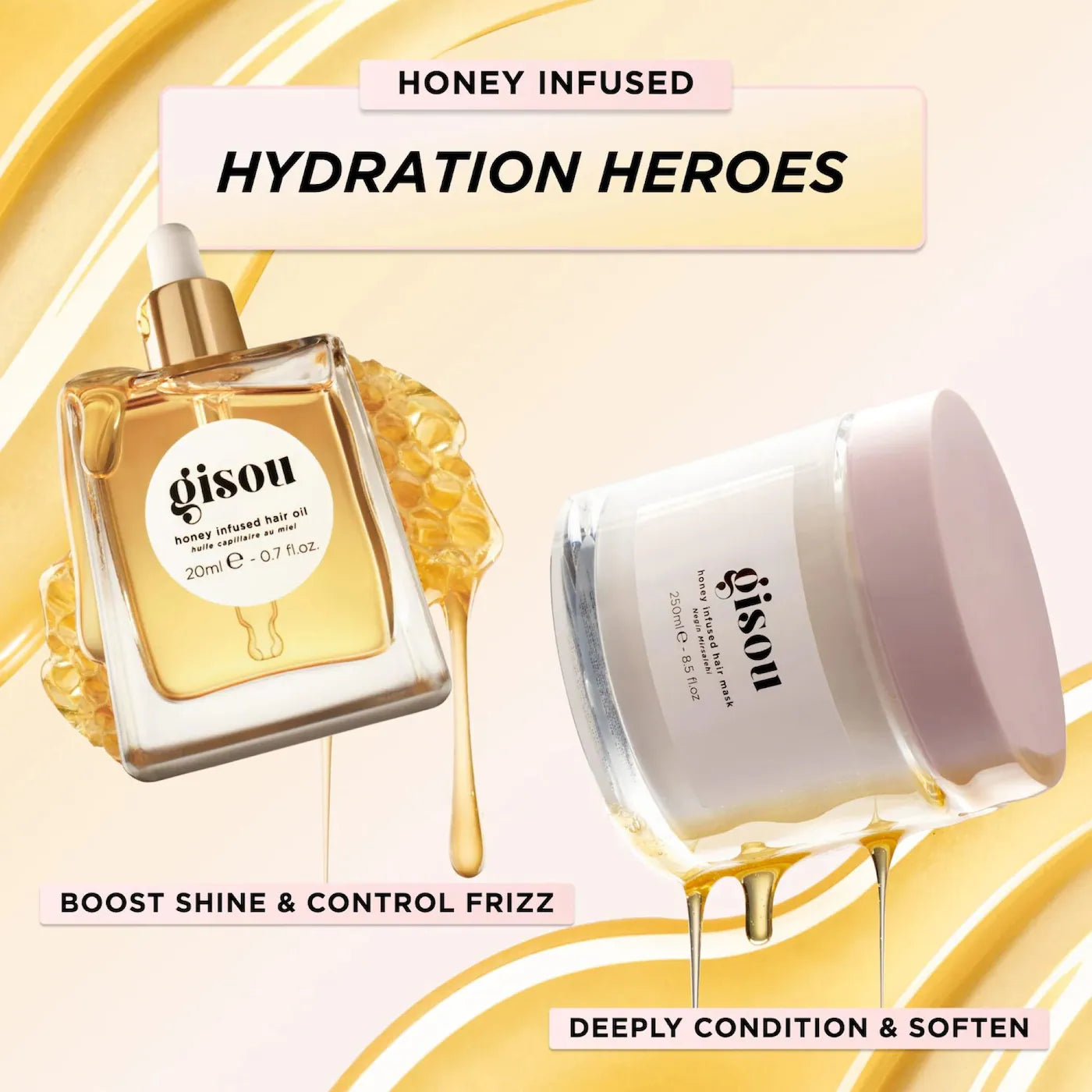 Honey Infused Hydrating Hair Mask