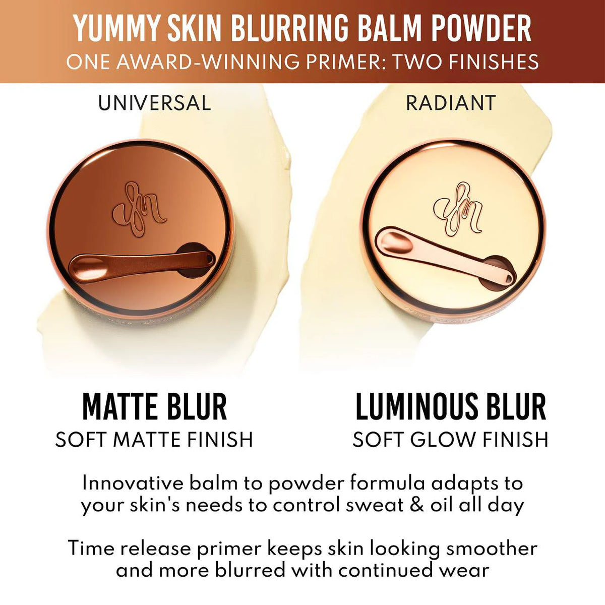 Yummy Skin Blurring Balm Powder - Tinted Primer & Foundation