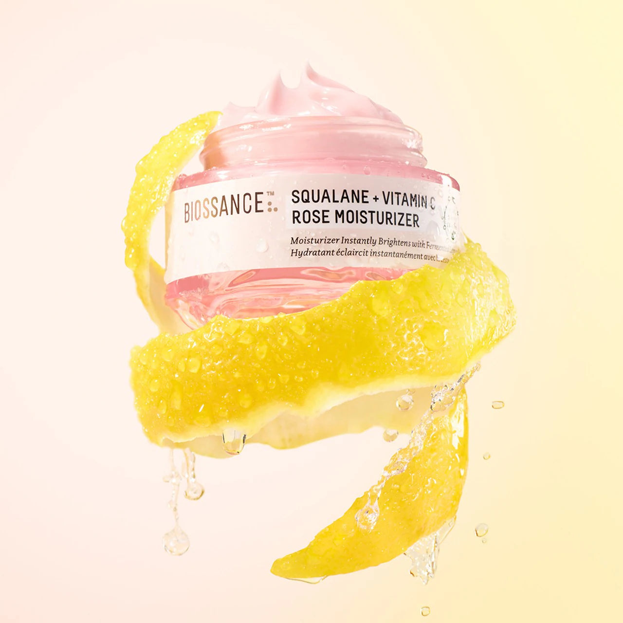 Squalane + Vitamin C Rose Brightening Moisturizer