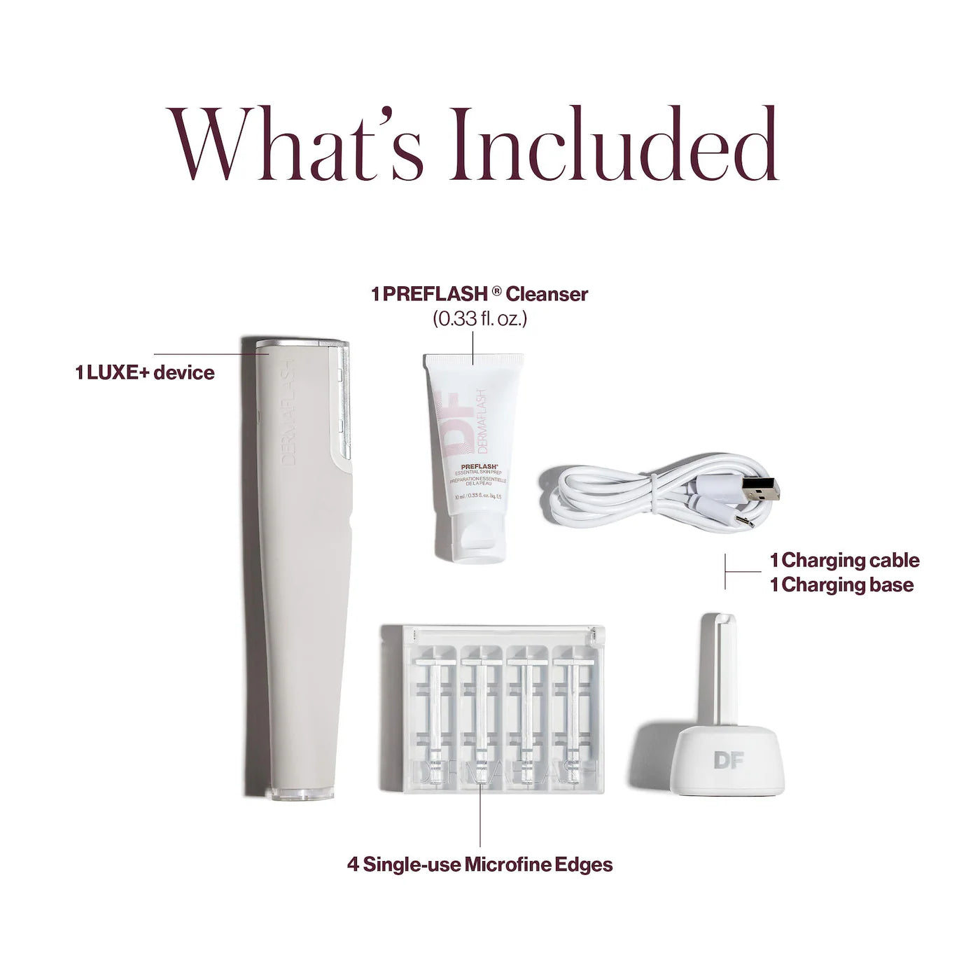 LUXE+ Advanced Sonic Dermaplaning + Peach Fuzz Removal