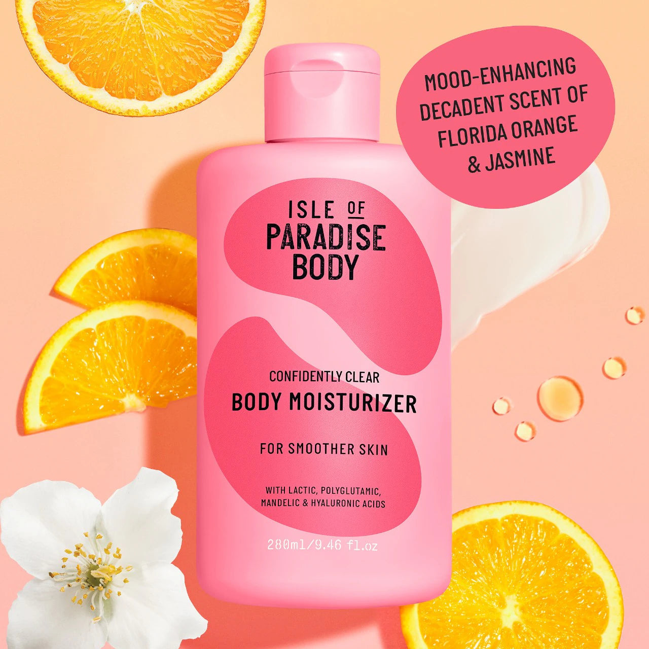 Confidently Clear Body Moisturizer with Lactic & Hyaluronic Acids