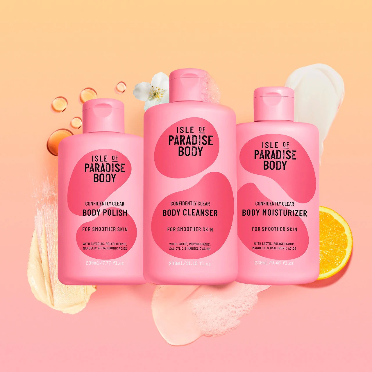 Confidently Clear Body Moisturizer with Lactic & Hyaluronic Acids