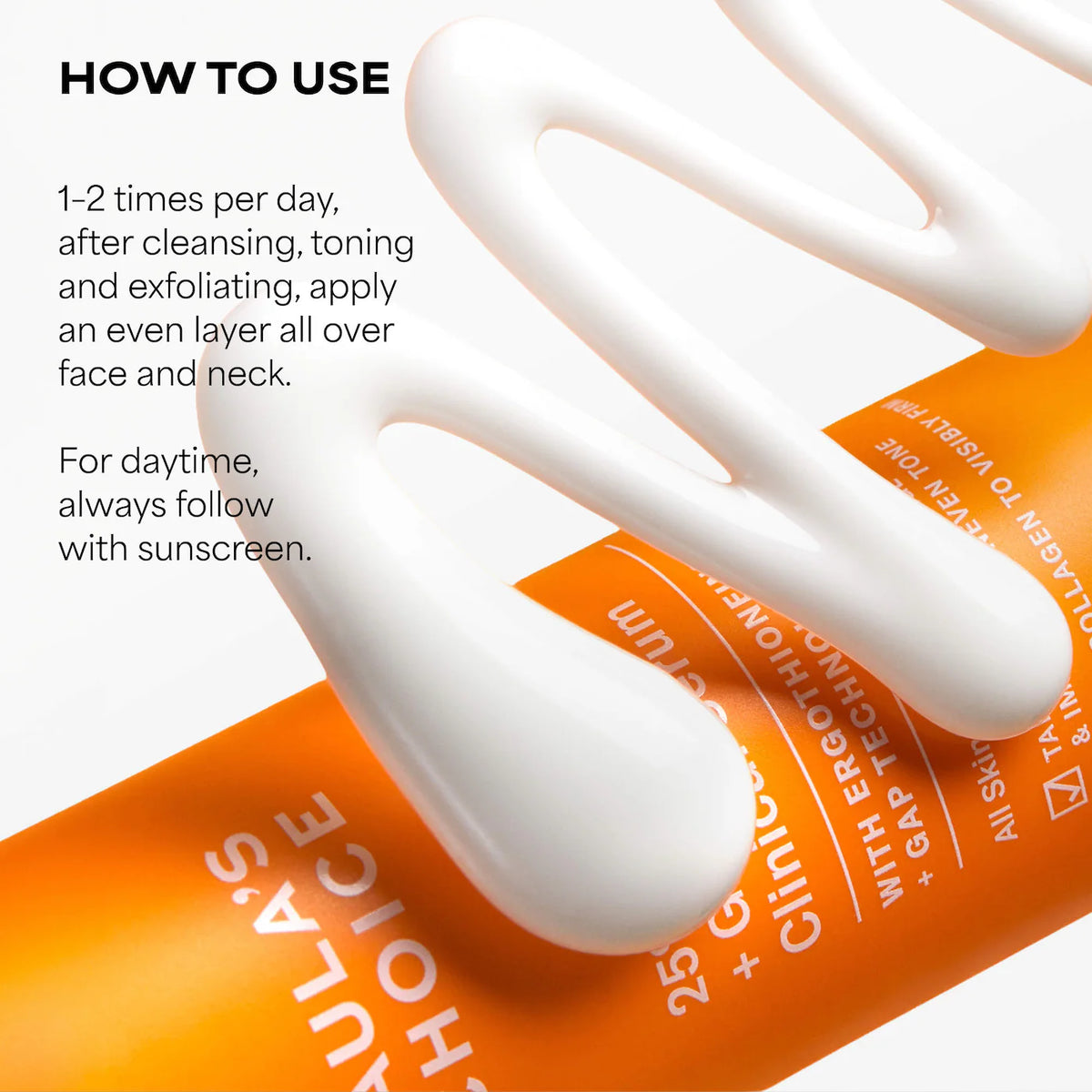 25% Vitamin C + Glutathione Clinical Serum for Brightening & Dark Spots