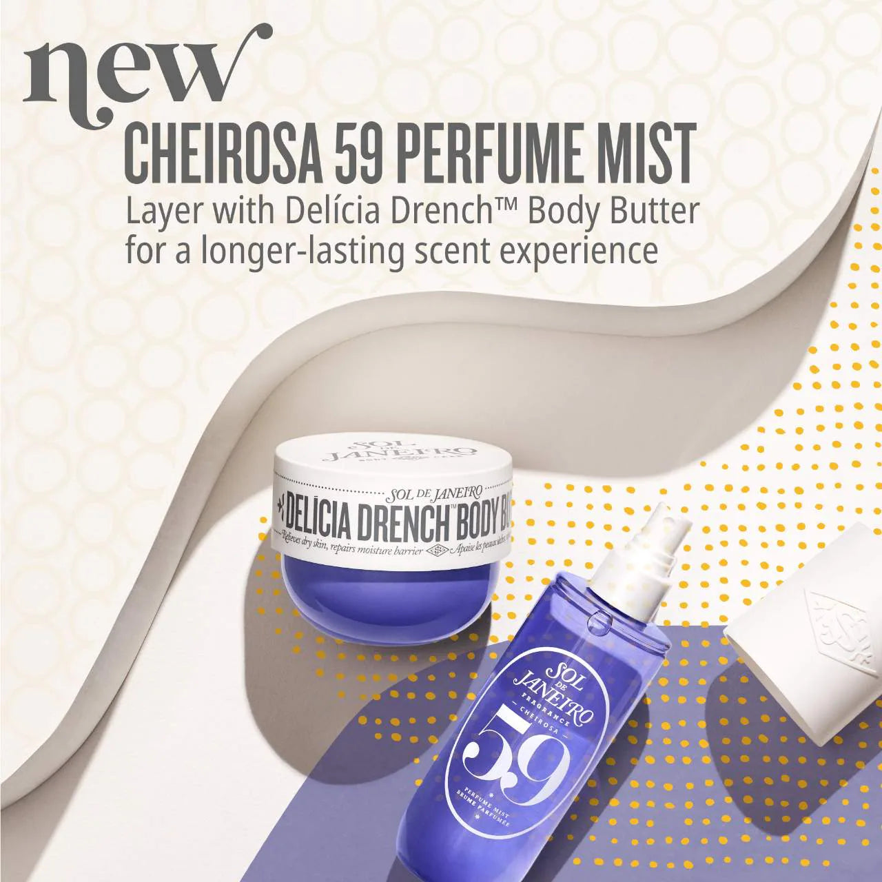 Cheirosa 59 Delicia Hair & Body Perfume Mist