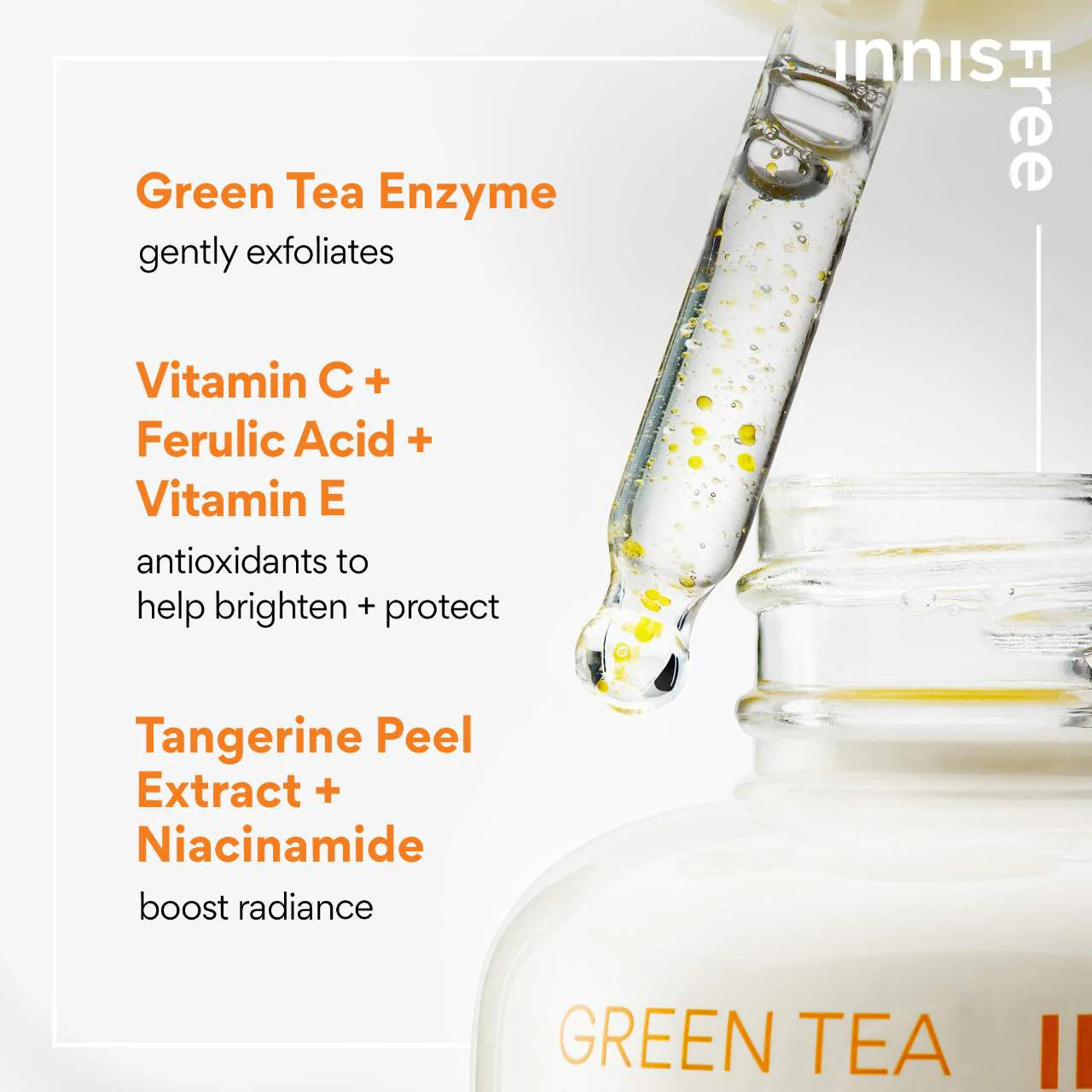 Green Tea Enzyme Vitamin C Brightening Serum