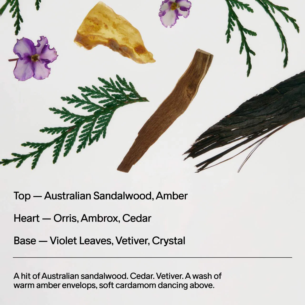 Santal & Vetiver Aluminum-Free Clear Gel Deodorant for Sensitive Skin