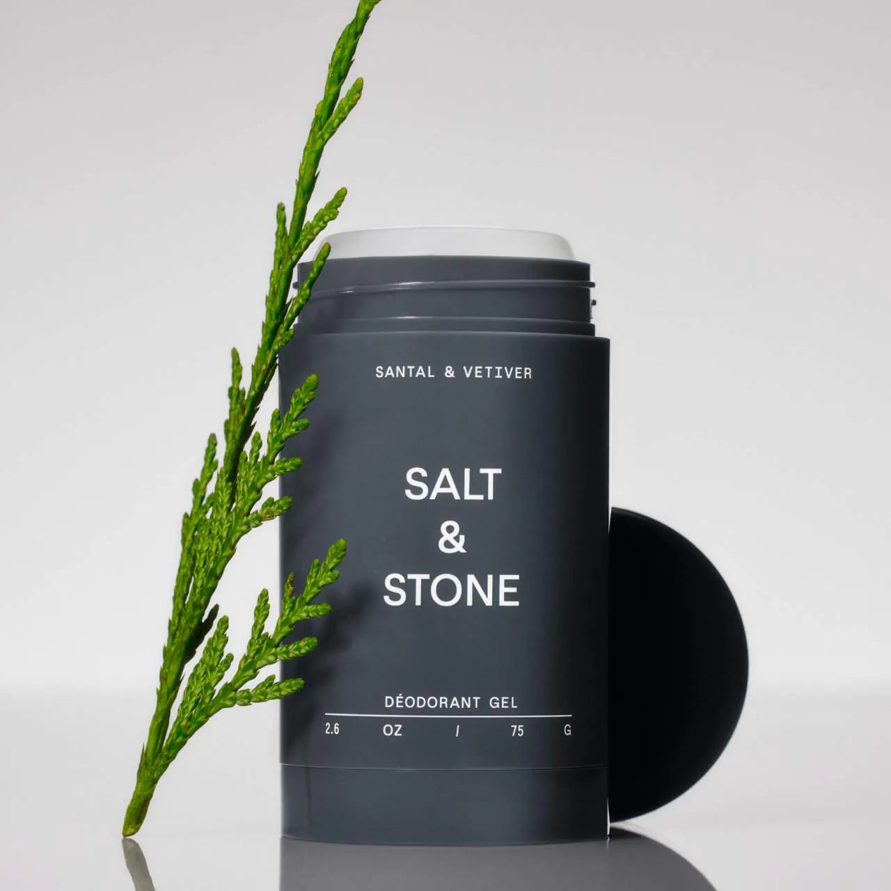 Santal & Vetiver Aluminum-Free Clear Gel Deodorant for Sensitive Skin