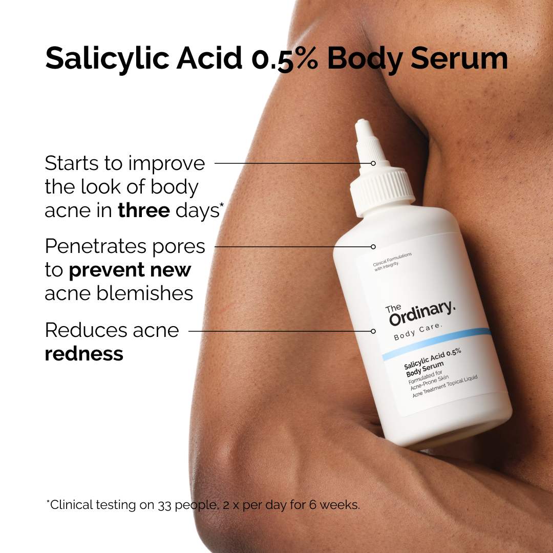 Salicylic Acid 0.5% Body Serum Exfoliating Treatment for Acne